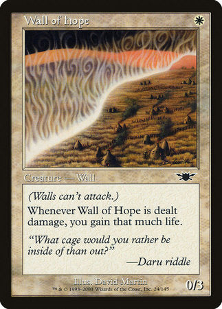 Wall of Hope [Legions] | Good Games North
