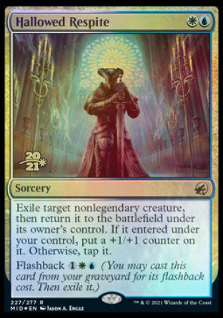 Hallowed Respite [Innistrad: Midnight Hunt Prerelease Promos] | Good Games North