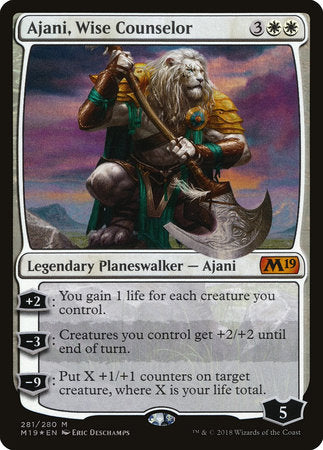 Ajani, Wise Counselor [Core Set 2019] | Good Games North