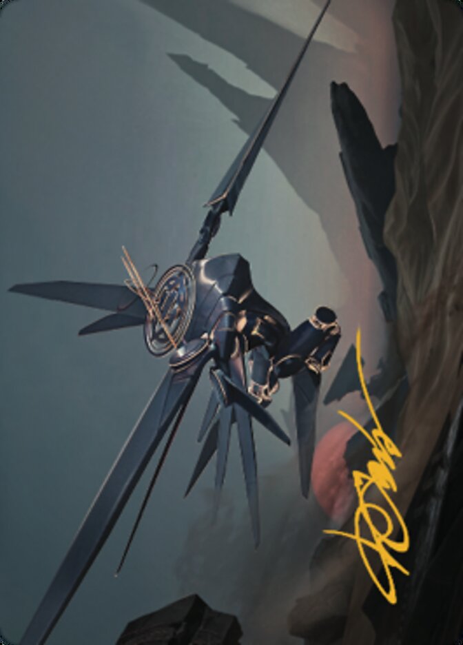 Steel Seraph Art Card (Gold-Stamped Signature) [The Brothers' War Art Series] | Good Games North