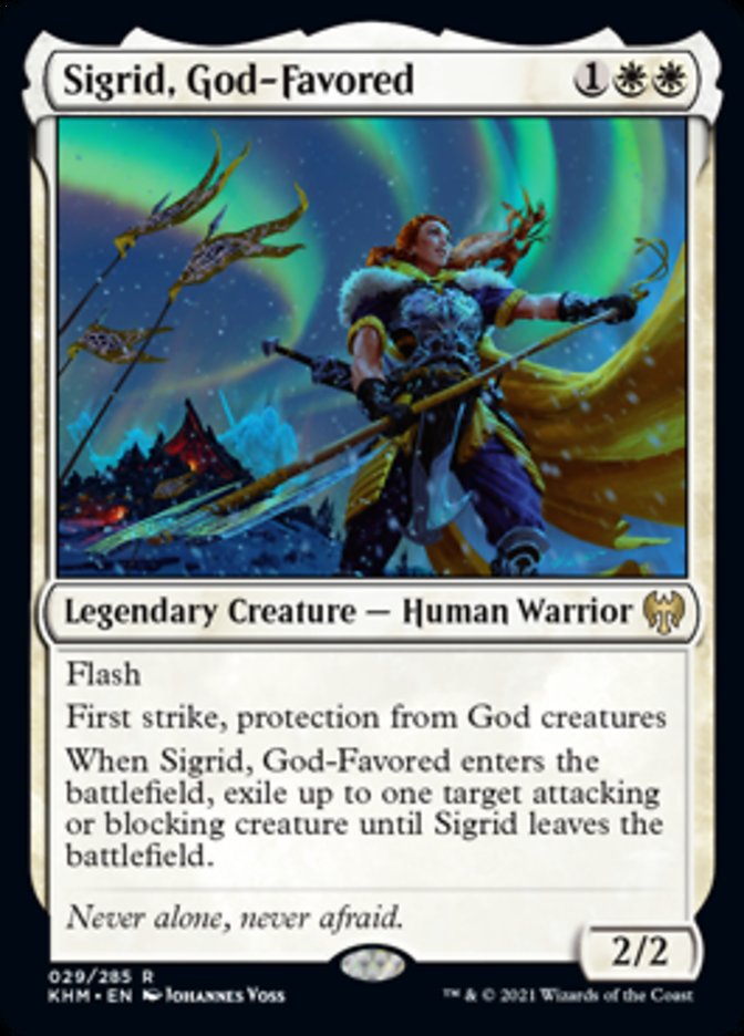 Sigrid, God-Favored [Kaldheim] | Good Games North