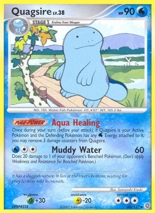 Quagsire (60/132) [Diamond & Pearl: Secret Wonders] | Good Games North