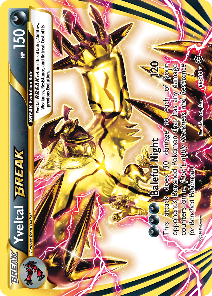 Yveltal BREAK (66/114) [XY: Steam Siege] | Good Games North
