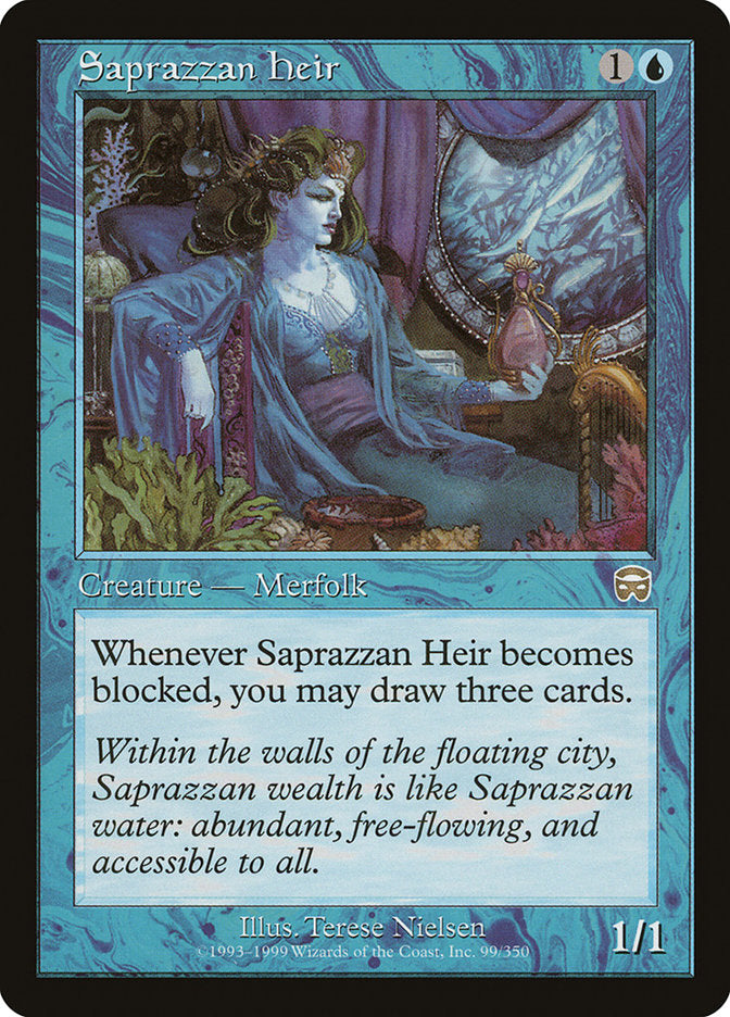 Saprazzan Heir [Mercadian Masques] | Good Games North
