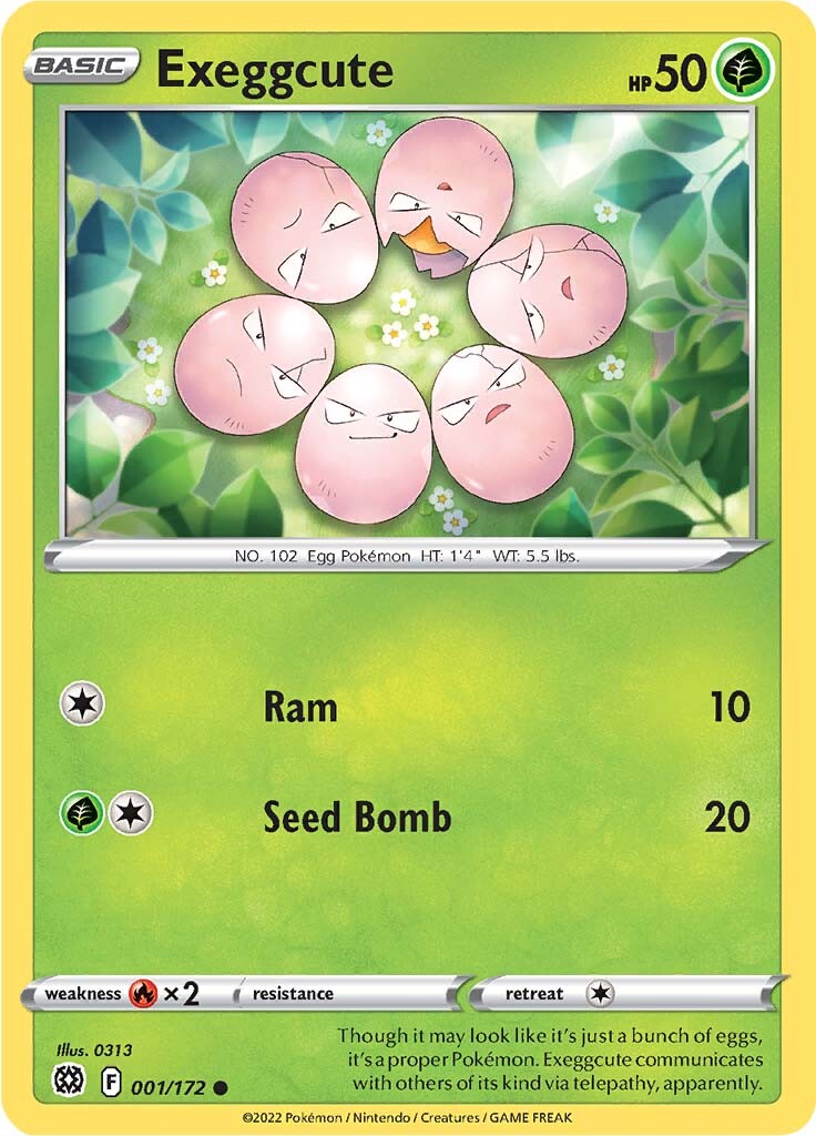 Exeggcute (001/172) [Sword & Shield: Brilliant Stars] | Good Games North