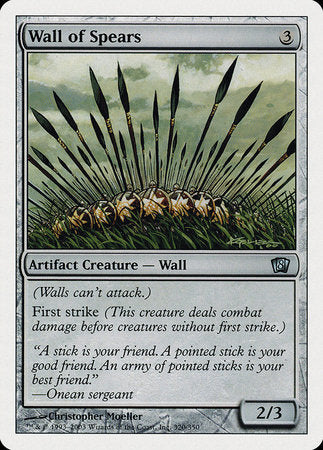 Wall of Spears [Eighth Edition] | Good Games North