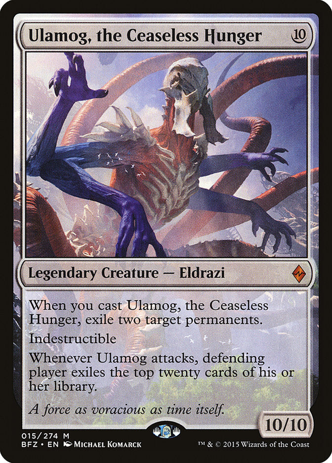 Ulamog, the Ceaseless Hunger [Battle for Zendikar] | Good Games North