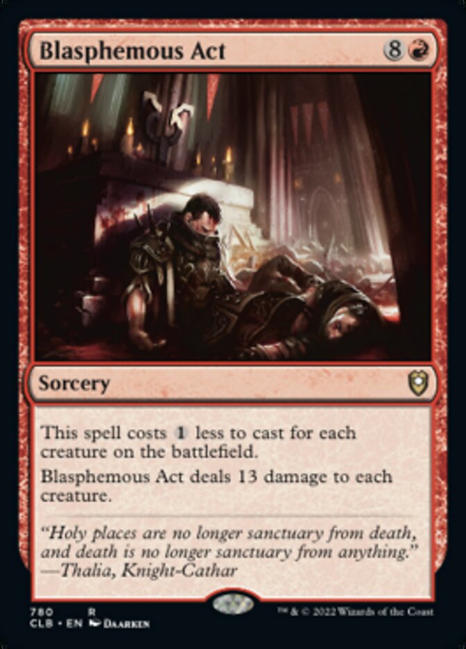 Blasphemous Act [Commander Legends: Battle for Baldur's Gate] | Good Games North