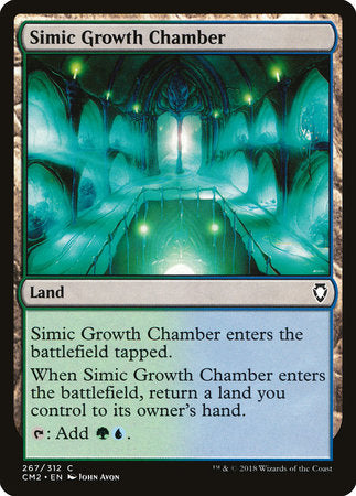 Simic Growth Chamber [Commander Anthology Volume II] | Good Games North
