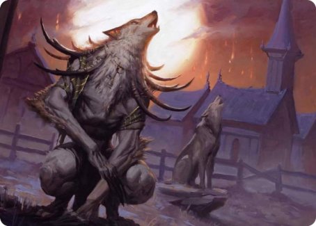 Lord of the Ulvenwald Art Card [Innistrad: Midnight Hunt Art Series] | Good Games North