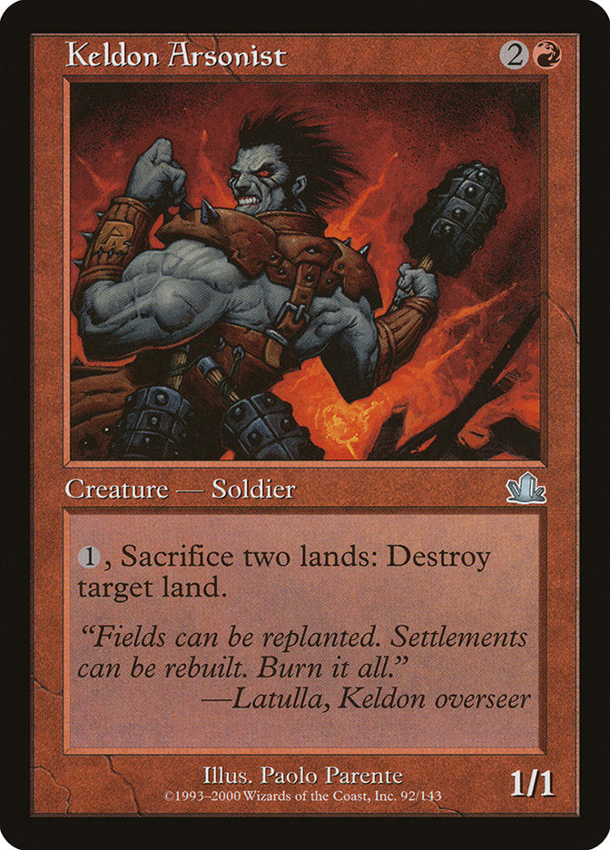 Keldon Arsonist [Prophecy] | Good Games North