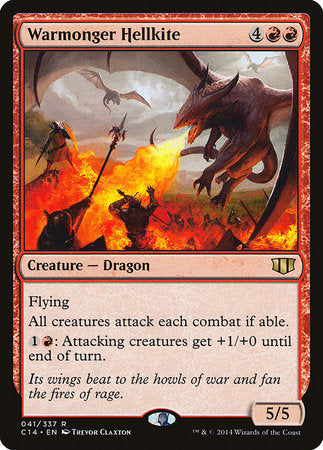 Warmonger Hellkite [Commander 2014] | Good Games North