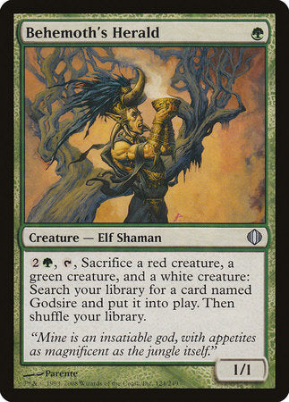 Behemoth's Herald [Shards of Alara] | Good Games North