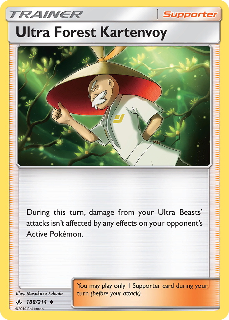 Ultra Forest Kartenvoy (188/214) [Sun & Moon: Unbroken Bonds] | Good Games North