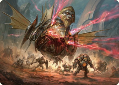 Liberator, Urza's Battlethopter Art Card [The Brothers' War Art Series] | Good Games North