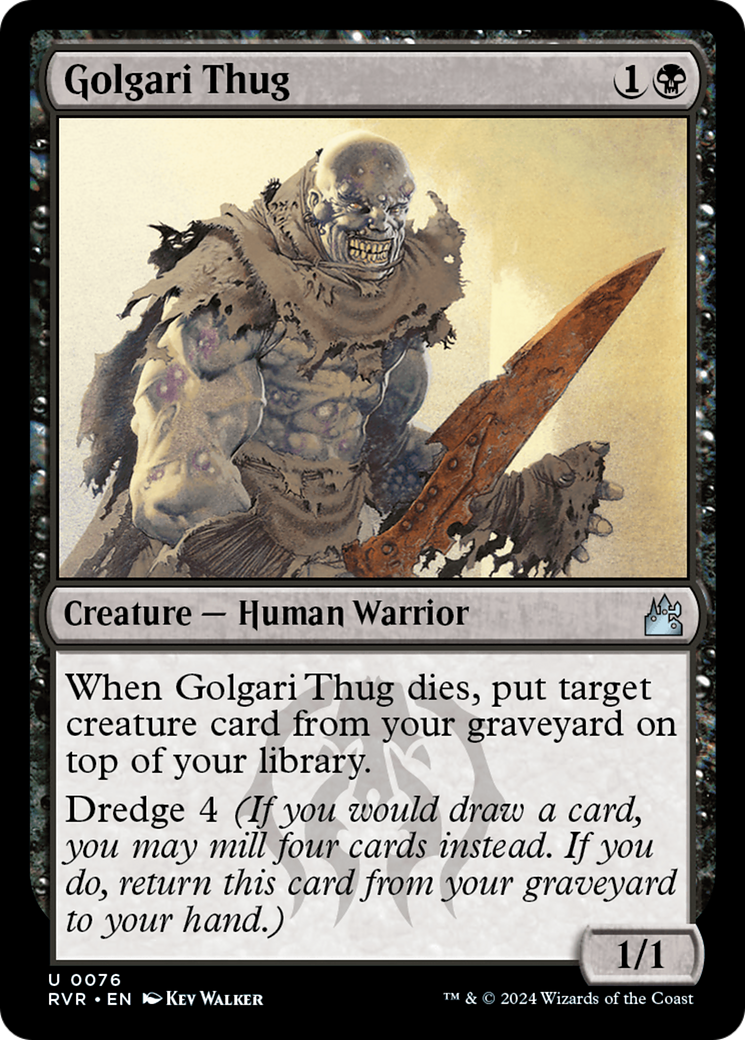 Golgari Thug [Ravnica Remastered] | Good Games North