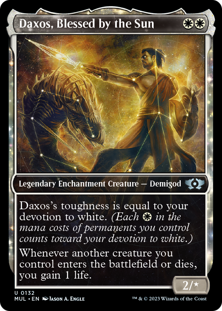 Daxos, Blessed by the Sun (Halo Foil) [Multiverse Legends] | Good Games North