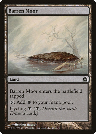 Barren Moor [Commander 2011] | Good Games North