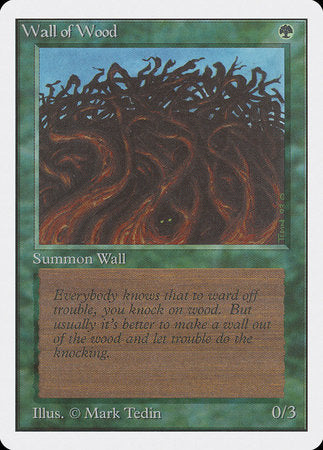 Wall of Wood [Unlimited Edition] | Good Games North