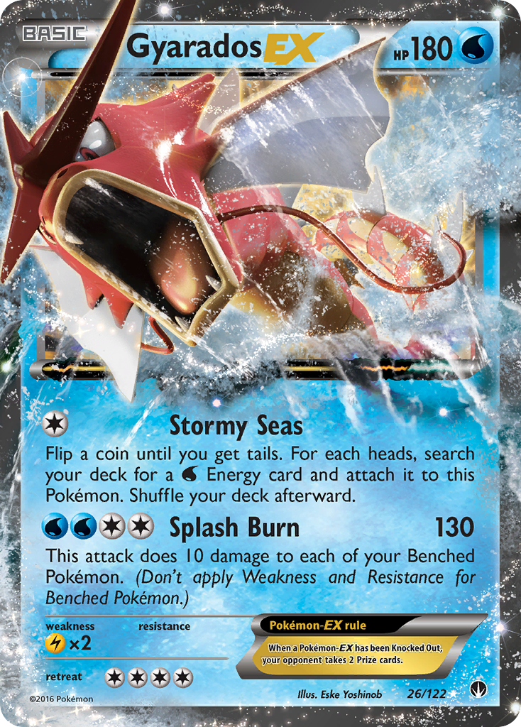Gyarados EX (26/122) [XY: BREAKpoint] | Good Games North