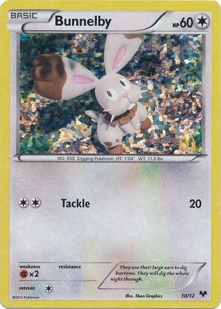 Bunnelby (10/12) [McDonald's Promos: 2014 Collection] | Good Games North