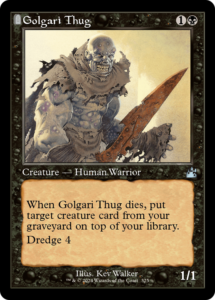 Golgari Thug (Retro Frame) [Ravnica Remastered] | Good Games North