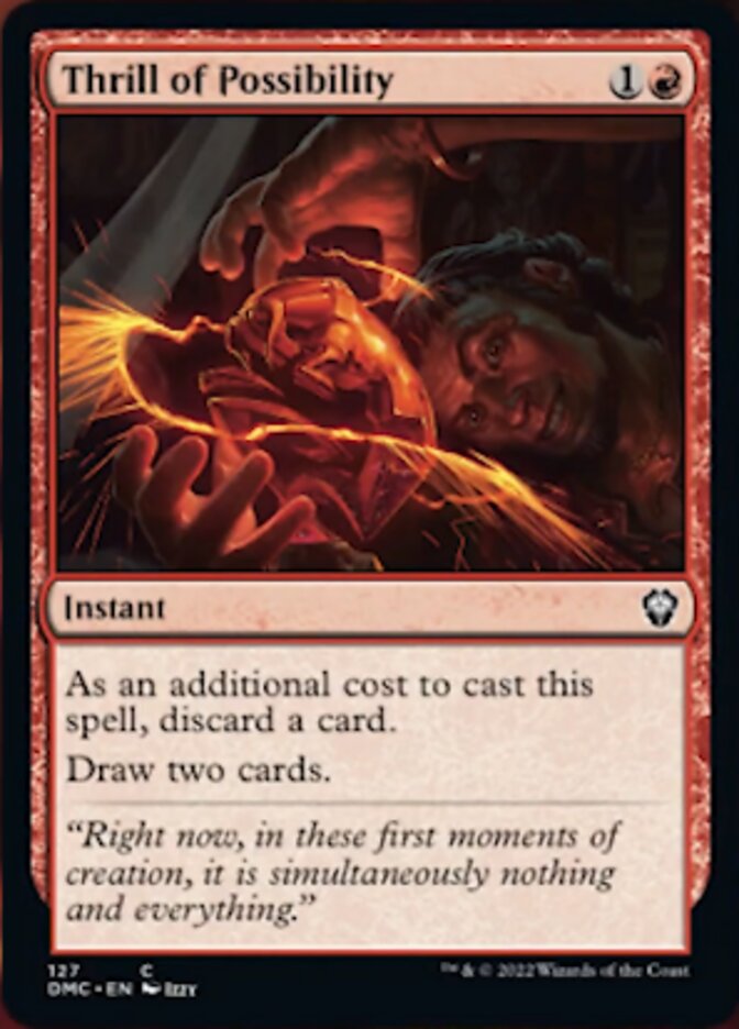 Thrill of Possibility [Dominaria United Commander] | Good Games North
