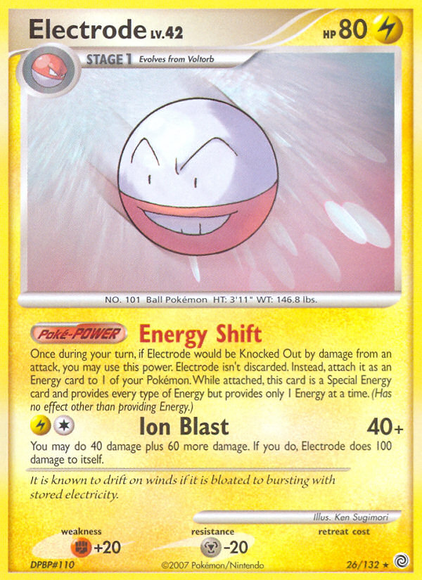 Electrode (26/132) [Diamond & Pearl: Secret Wonders] | Good Games North