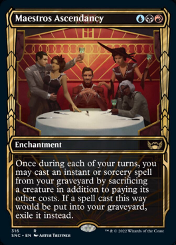 Maestros Ascendancy (Showcase Golden Age) [Streets of New Capenna] | Good Games North