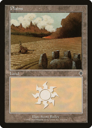 Plains (334) [Invasion] | Good Games North
