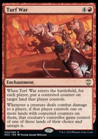 Turf War (Promo Pack) [Streets of New Capenna Commander Promos] | Good Games North