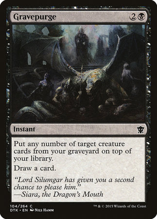 Gravepurge [Dragons of Tarkir] | Good Games North