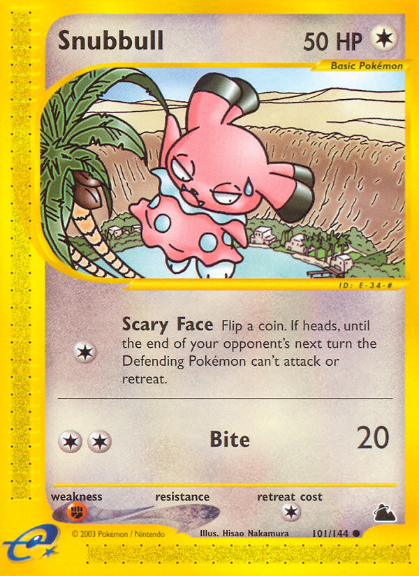 Snubbull (101/144) [Skyridge] | Good Games North