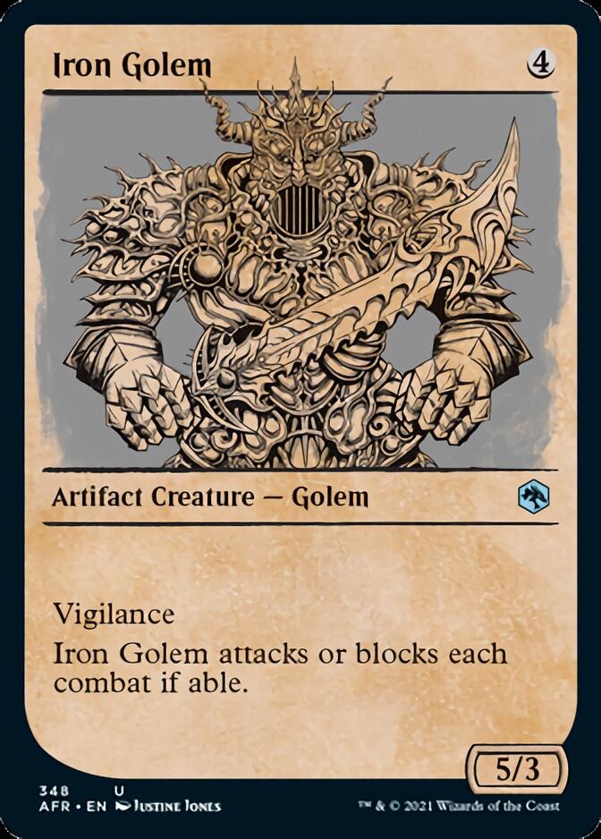 Iron Golem (Showcase) [Dungeons & Dragons: Adventures in the Forgotten Realms] | Good Games North