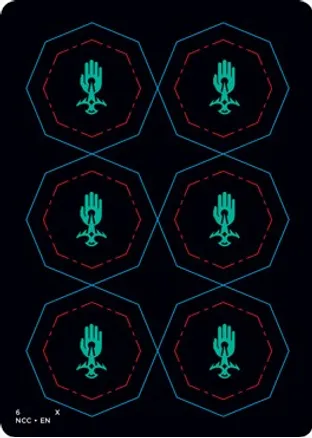 Punch Card Token (5/6) [Streets of New Capenna Commander Tokens] | Good Games North