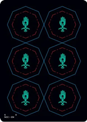 Punch Card Token (5/6) [Streets of New Capenna Commander Tokens] | Good Games North