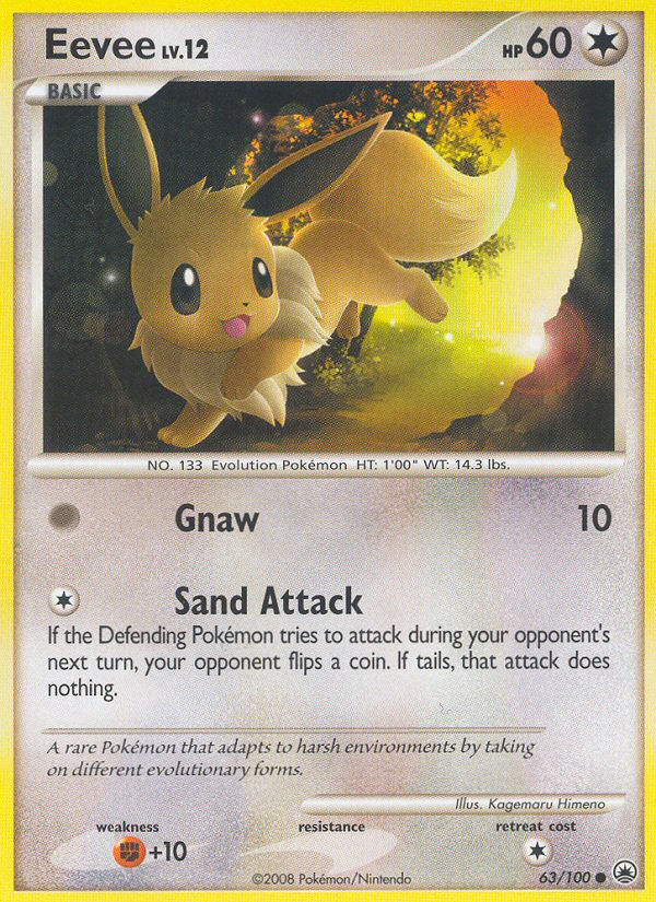 Eevee (63/100) [Diamond & Pearl: Majestic Dawn] | Good Games North