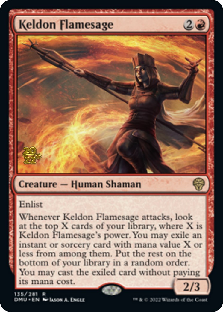 Keldon Flamesage [Dominaria United Prerelease Promos] | Good Games North