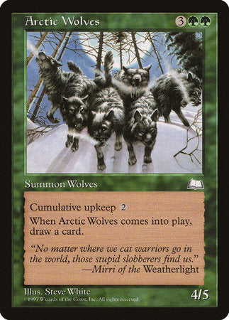 Arctic Wolves [Weatherlight] | Good Games North