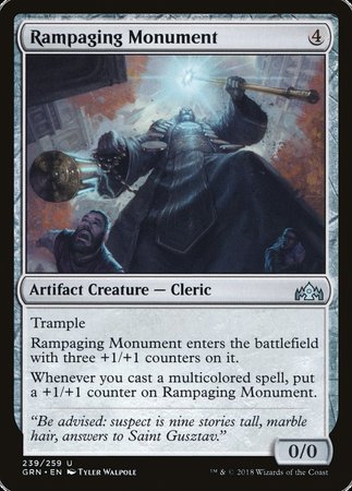 Rampaging Monument [Guilds of Ravnica] | Good Games North
