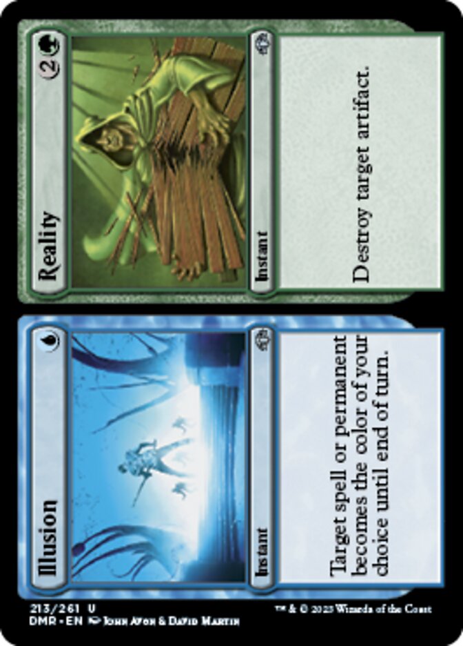 Illusion // Reality [Dominaria Remastered] | Good Games North