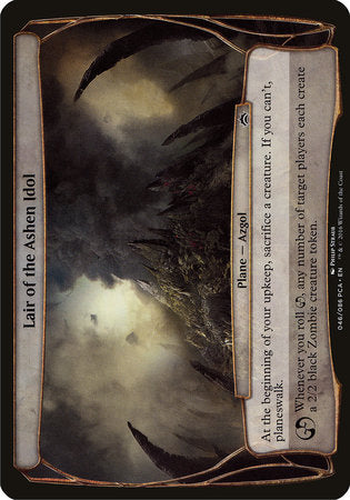 Lair of the Ashen Idol (Planechase Anthology) [Planechase Anthology Planes] | Good Games North