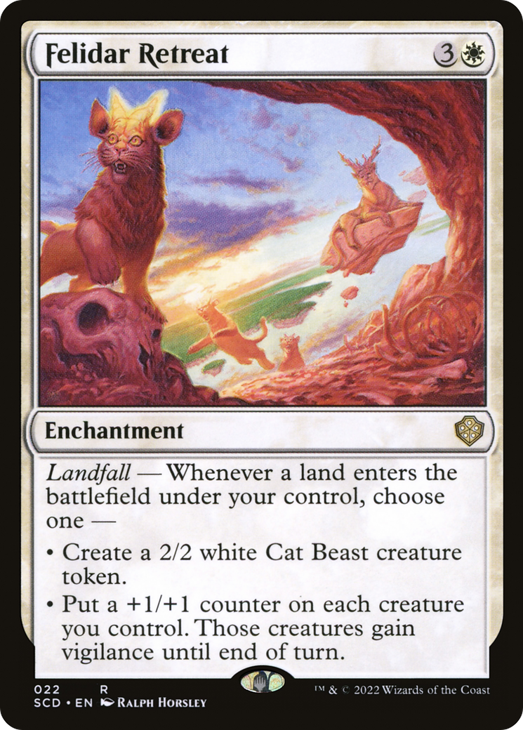 Felidar Retreat [Starter Commander Decks] | Good Games North
