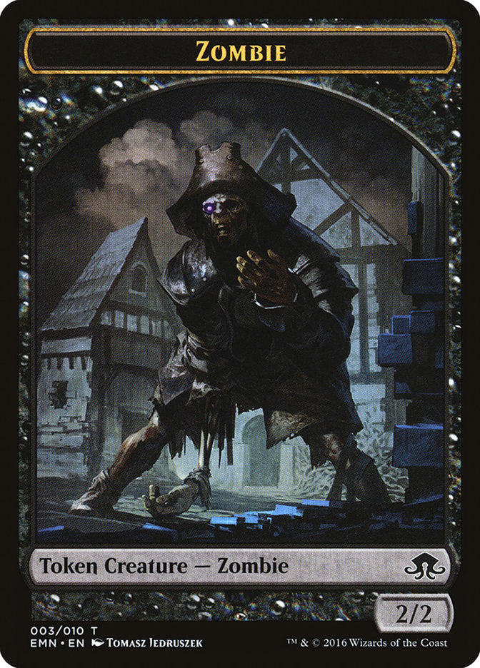 Zombie (003/010) [Eldritch Moon Tokens] | Good Games North