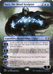 Jace, the Mind Sculptor (Borderless) [Double Masters] | Good Games North