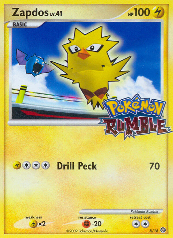 Zapdos (8/16) [Pokémon Rumble] | Good Games North