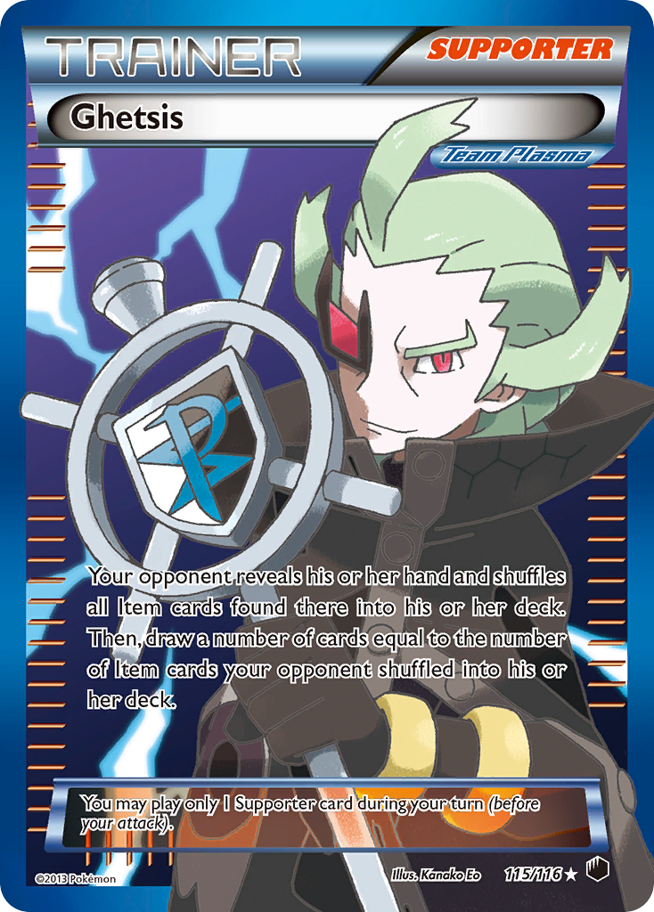 Ghetsis (115/116) [Black & White: Plasma Freeze] | Good Games North
