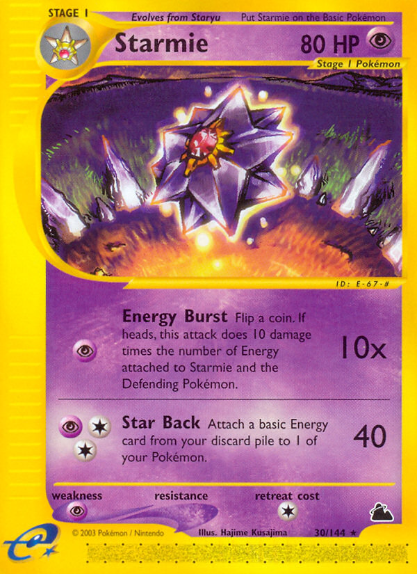 Starmie (30/144) [Skyridge] | Good Games North