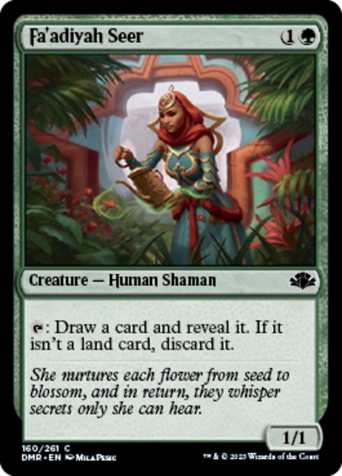 Fa'adiyah Seer [Dominaria Remastered] | Good Games North