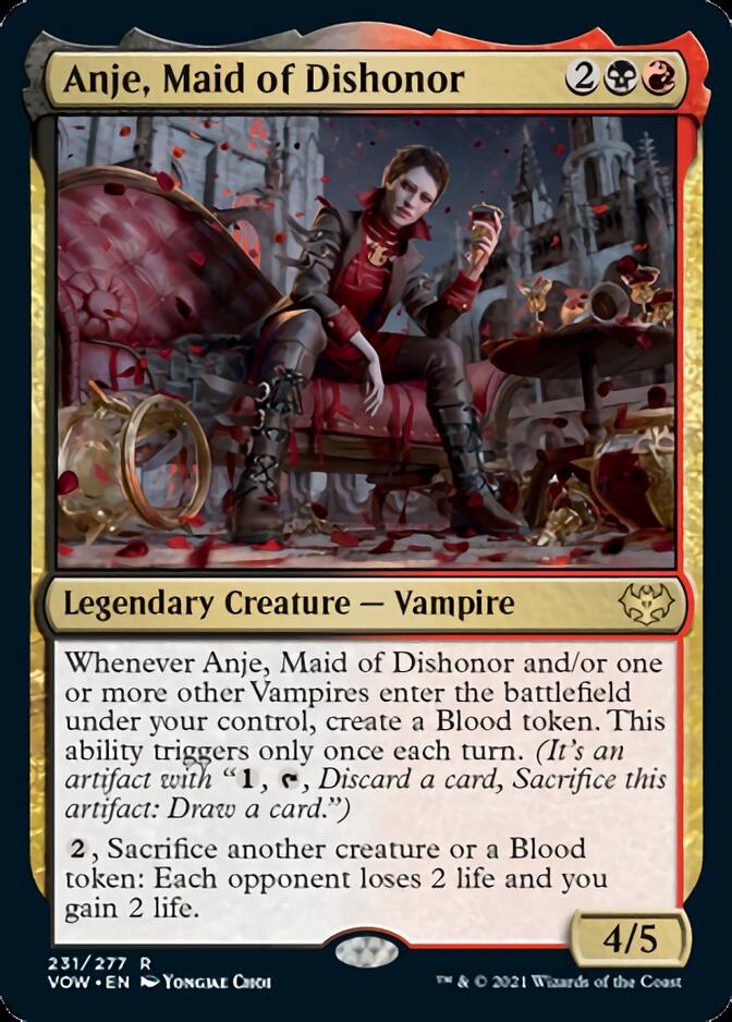 Anje, Maid of Dishonor [Innistrad: Crimson Vow] | Good Games North